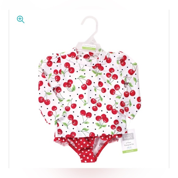 Hudson Baby Swim Rashguard Set - Picture 5 of 6